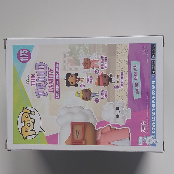 Funko pop Disney proud family Looder and prouder suga mamá with pull multicolor - Picture 4 of 5